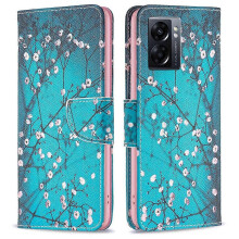 BF Pattern Printing Leather Series-1 for Oppo A57 (2022) 5G PU Leather Wallet Phone Case Viewing Stand Protective Cover