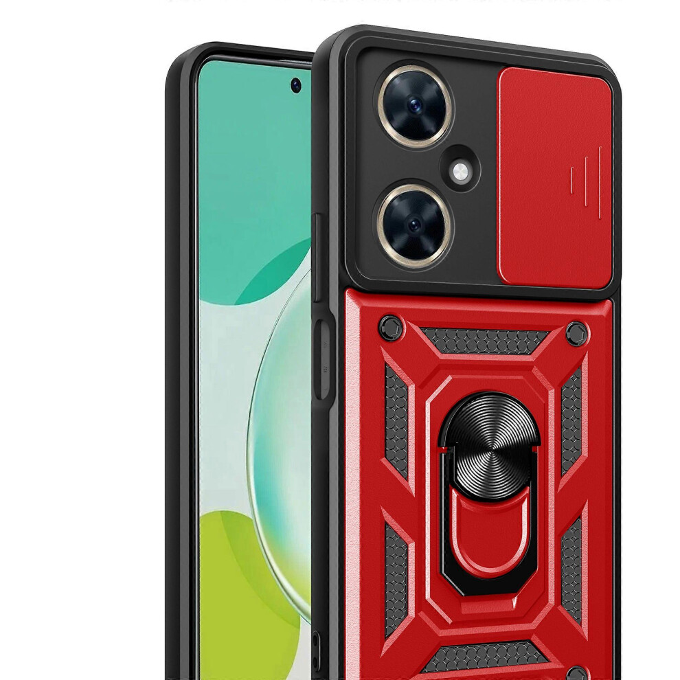 For Huawei Nova 11I Phone Case Slide Lens Protection Pc+Tpu Kickstand Cover 6186831381687