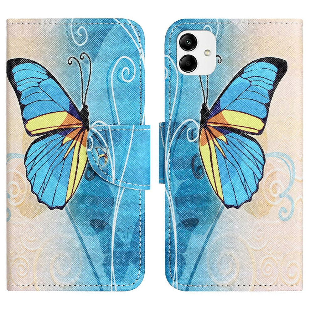 Photos - Case PU Leather Stand Wallet  for Motorola Moto G14 4G, Cross Texture Pattern Printing Phone Cover