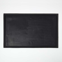 Homescapes Black Rubber Surround for Doormats, 50 x 81 cm