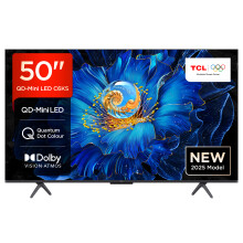 TCL C6KS 50C6KS-UK TV 127 cm (50") 4K Ultra HD Smart TV Wi-Fi Metallic