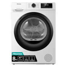 Hisense DH1Q802BW2 tumble dryer Freestanding Front-load 8 kg A++ White
