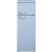 Swan Retro Small 70/30 Frost Free Fridge Freezer - Blue - E Rated