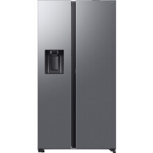 Samsung Series 8 On-device Bixby American Fridge Freezer - Silver - B Rated
