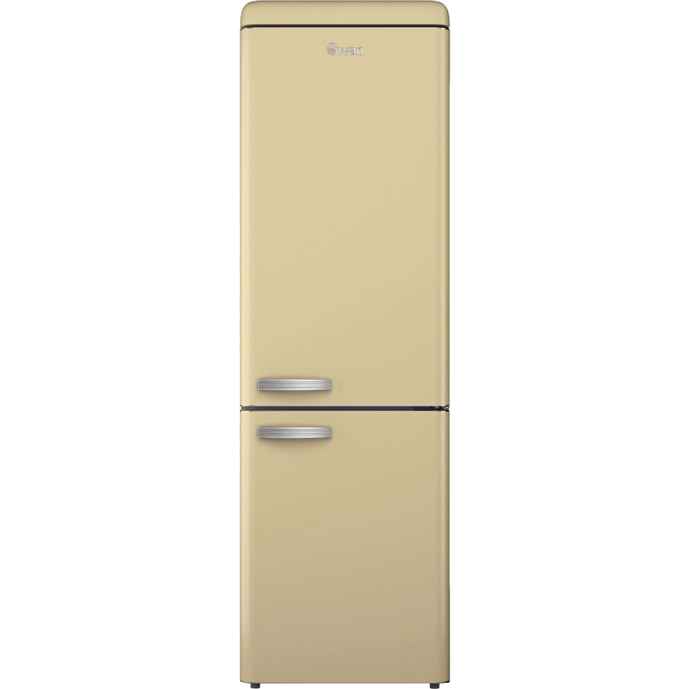 Swan Retro 70/30 Fridge Freezer - E Rated Cream