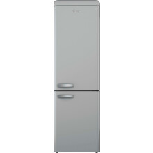 Swan Retro 70/30 Fridge Freezer - Grey - E Rated