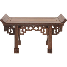 Présentoir de jardinière en bois pour aquarium : présentoir antique, lampe de table pour aquarium