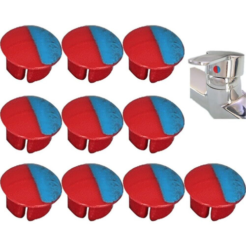 Lot de 10 indicateurs chaud/froid pour robinets