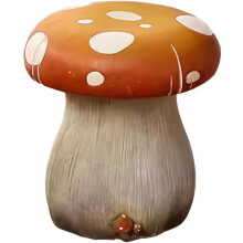 Tabouret champignon de jardin, statues d'extérieur en résine, décoration extérieure et de jardin, patio, cour, pelouse