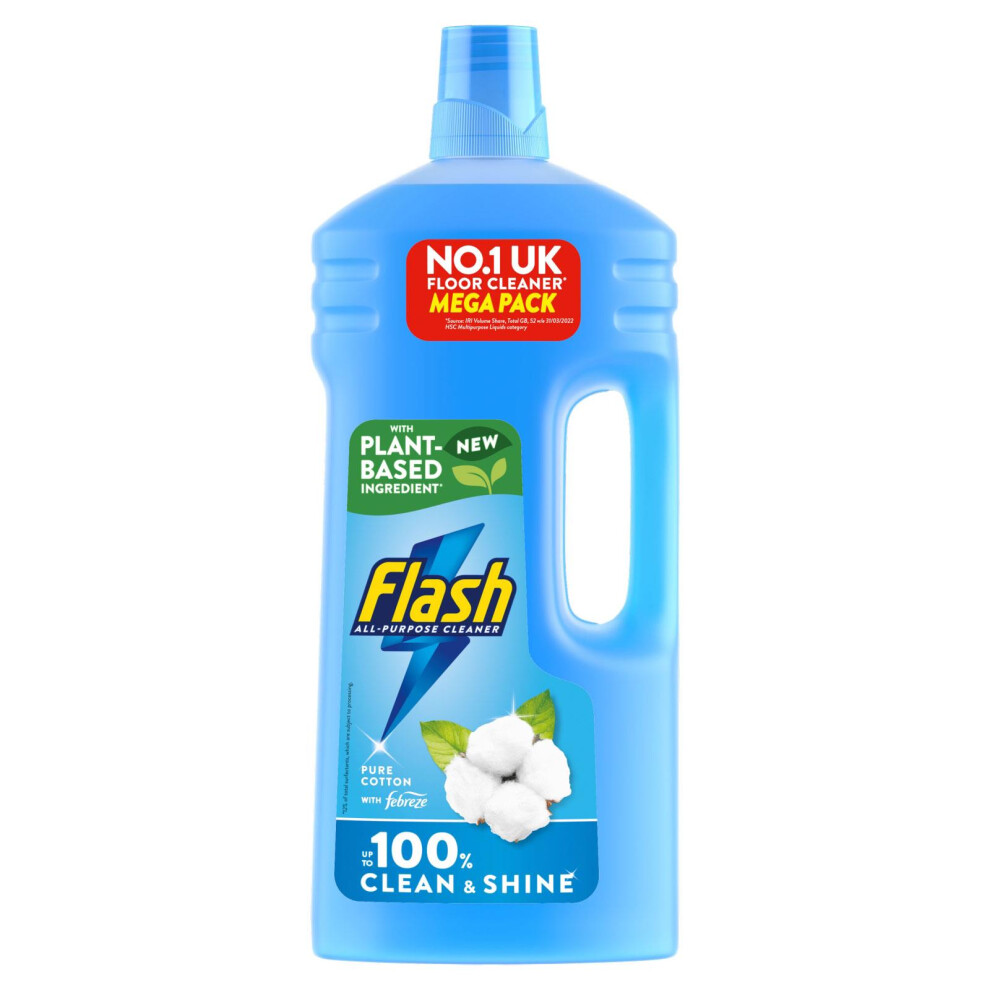 Flash All-Purpose Cleaner with Febreze -Pure Cotton 1.5L