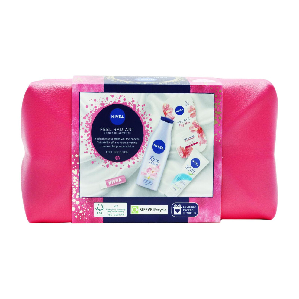Nivea Feel Radiant Skincare Moments Set