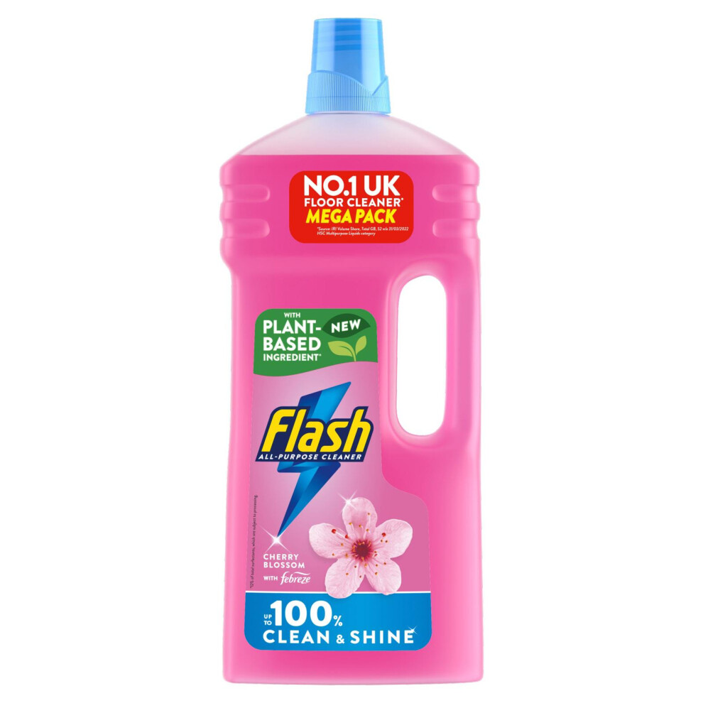 New Flash All-Purpose Cleaner With Febreze -Cherry Blossom 1.5L