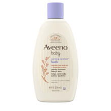 Aveeno Baby Calming Comfort Bedtime Bath and Wash, 250 ml (Pack of 2)