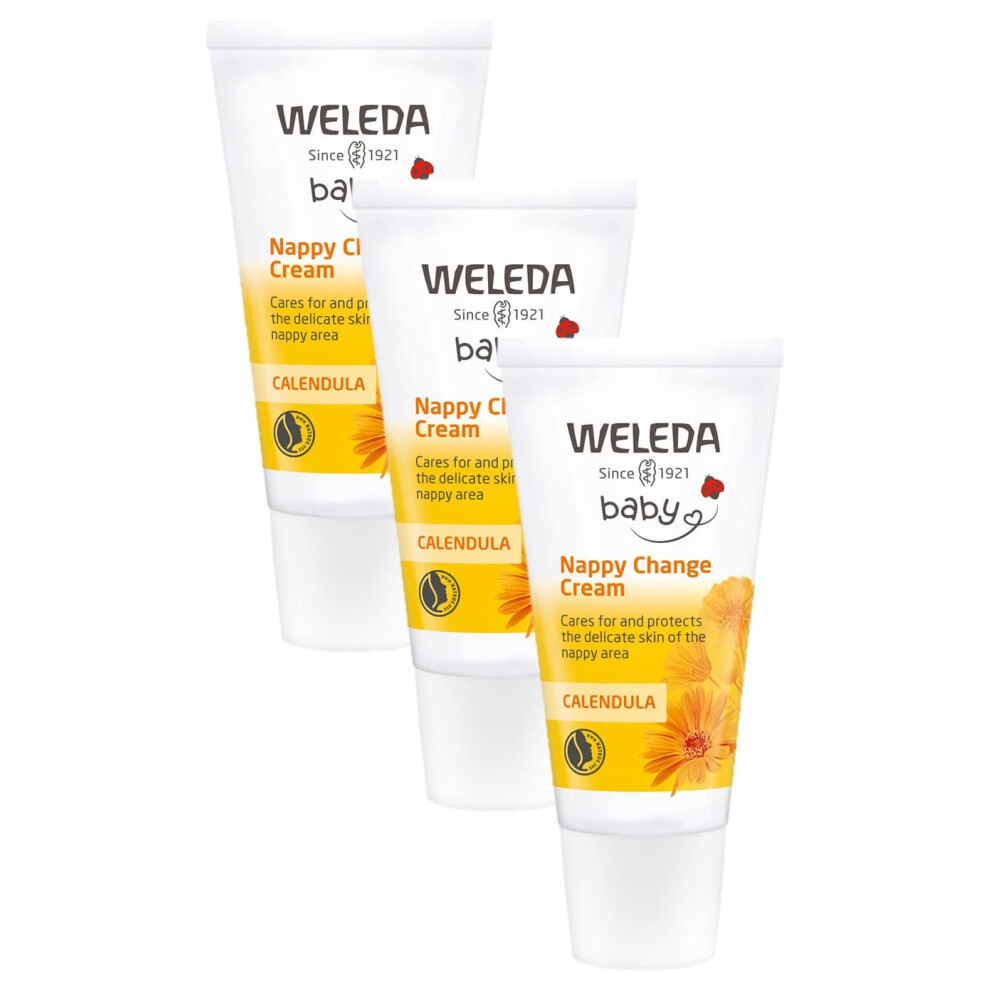 Weleda UK Ltd Calendula Nappy Change Cream - 30ml (Pack of 3)