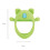 Nuby Nuby Silicone Mini Wrist Teether | Easy Grip | BPA-Free | Suitable from 3 Months Plus 6