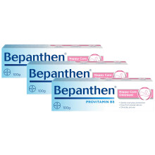 Bepanthen Nappy Care Ointment | Nappy Cream with Provitamin B5 | Suitable for Newborns Skin, 100 g (Packing May Vary). (Pack of 3)