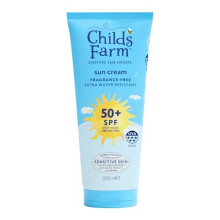 Childs Farm Kids & Baby Sun Cream SPF 50+ | UVA & UVB Very High Extra Water Resistant | Fragrance Free | Suitable for Dry, Sensitive Skin, 200ml