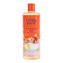 Childs Farm Kids Hair & Body Wash, Sweet Orange | Tear-free, Gently Cleanses | Suitable for Dry, Sensitive Skin, 500ml