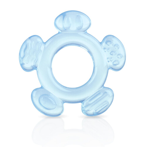 Nuby Nuby 3-Step Teething Set - Set of 3 Baby Teethers | Textured Surfaces | Refrigerator Safe | BPA Free 2