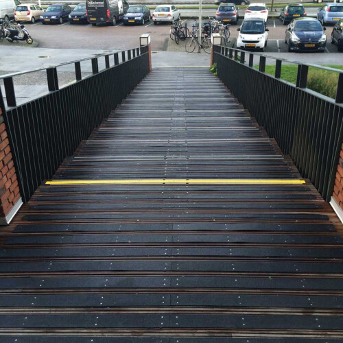 (30, 600mm x 50mm) BUNDLE VALUE PACK -Non Slip Decking Strips GRP Heavy Duty Pro Grade 50mm - BLACK 2
