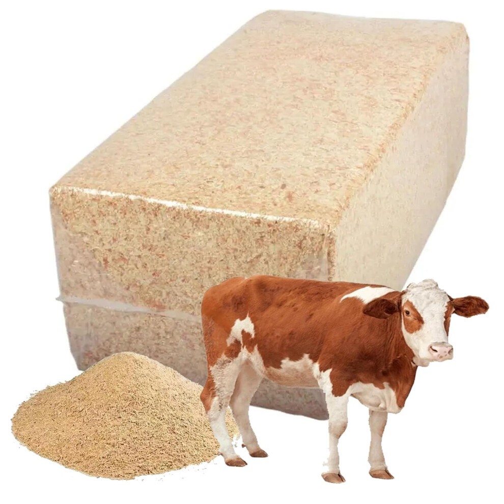 1 Bag (20kg) Compressed Non-Abrasive Sawdust Bales Wood Shavings