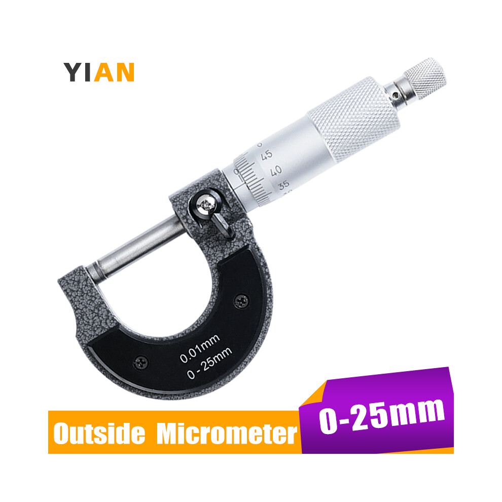 (50Mm-75Mm) Precise Gauge Micrometer 0.01Mm Outside Metric Caliper Measurement Micrometer Tool Mechanical Micrometer 9008532341678