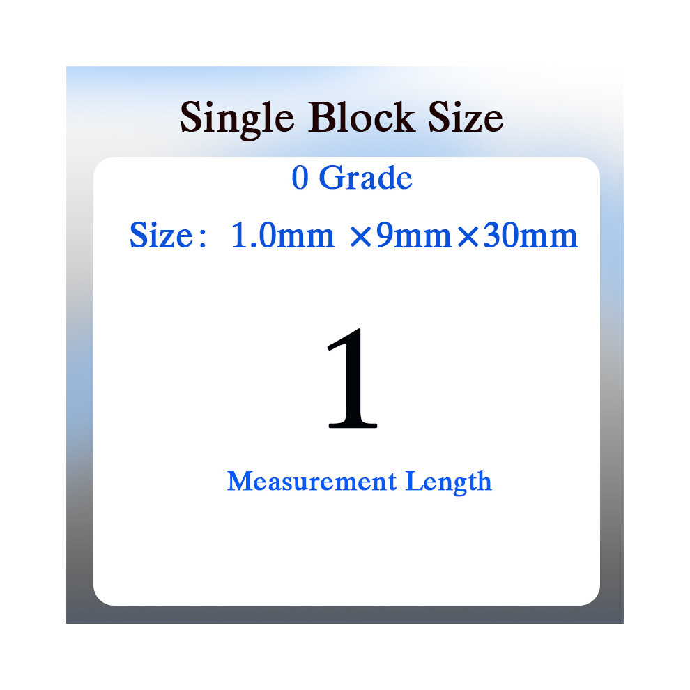 (1.0Mm 1Pc) 1Pc Range Gauge Block High Speed Steel Block Gage Non-Standard Custom Gage For Caliper Inspection, Measurment 9008532348752