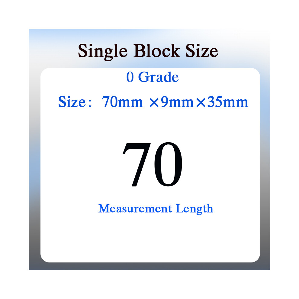 (70.0Mm 1Pc) 1Pc Range Gauge Block High Speed Steel Block Gage Non-Standard Custom Gage For Caliper Inspection, Measurment 9008532345560