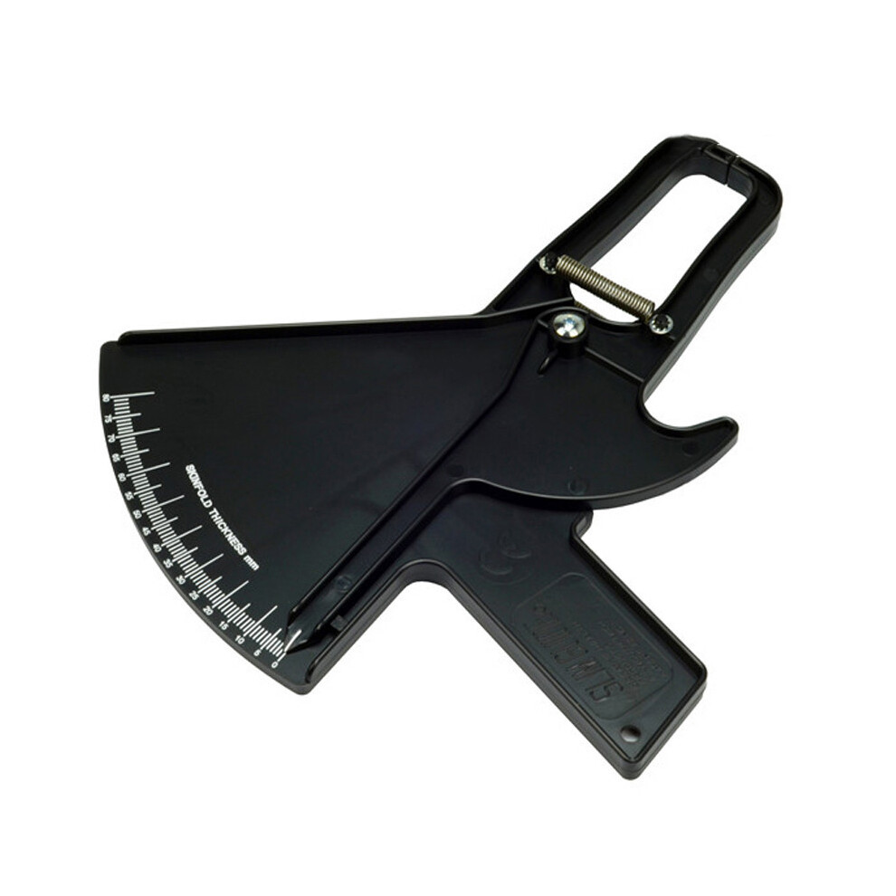Black (Black) Body Fat Caliper Fat Measure Clipper Accurately Measuring Body Fat For Men & Women