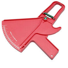 (pink) Body Fat Caliper Fat Measure Clipper Accurately Measuring Body Fat for Men & Women