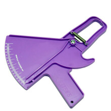(purple) Body Fat Caliper Fat Measure Clipper Accurately Measuring Body Fat for Men & Women