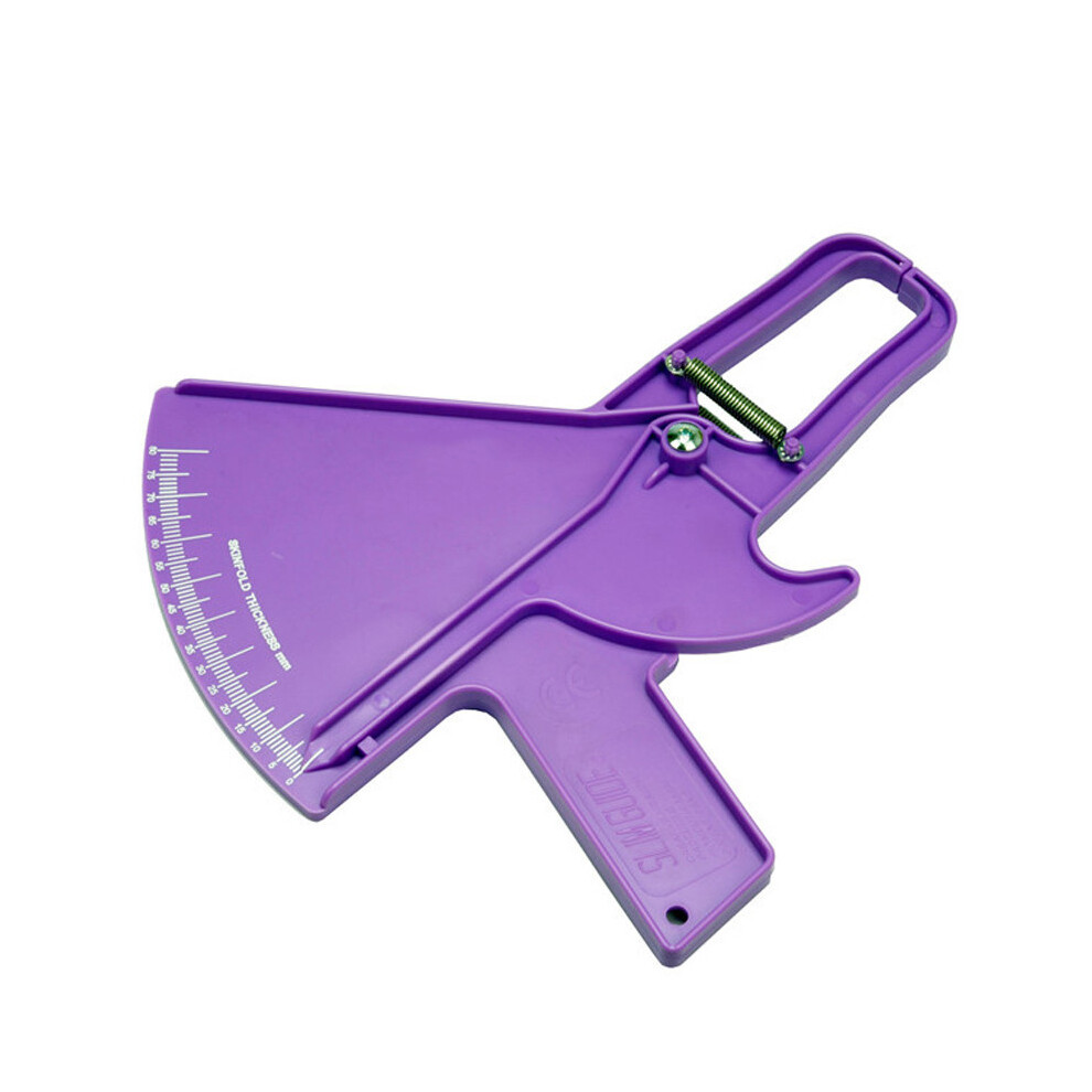 Purple (Purple) Body Fat Caliper Fat Measure Clipper Accurately Measuring Body Fat For Men & Women