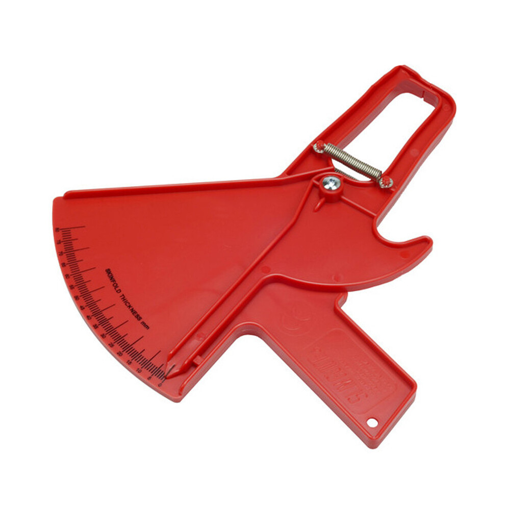 Red (Red) Body Fat Caliper Fat Measure Clipper Accurately Measuring Body Fat For Men & Women
