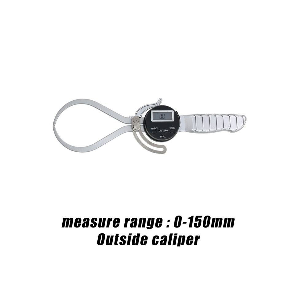 (Outside Caliper) Makle 6Inch Inside Outside Calipers Digital Caliper Gauge Card Electronic Card Table Caliper Gauge Plate 9008532343252