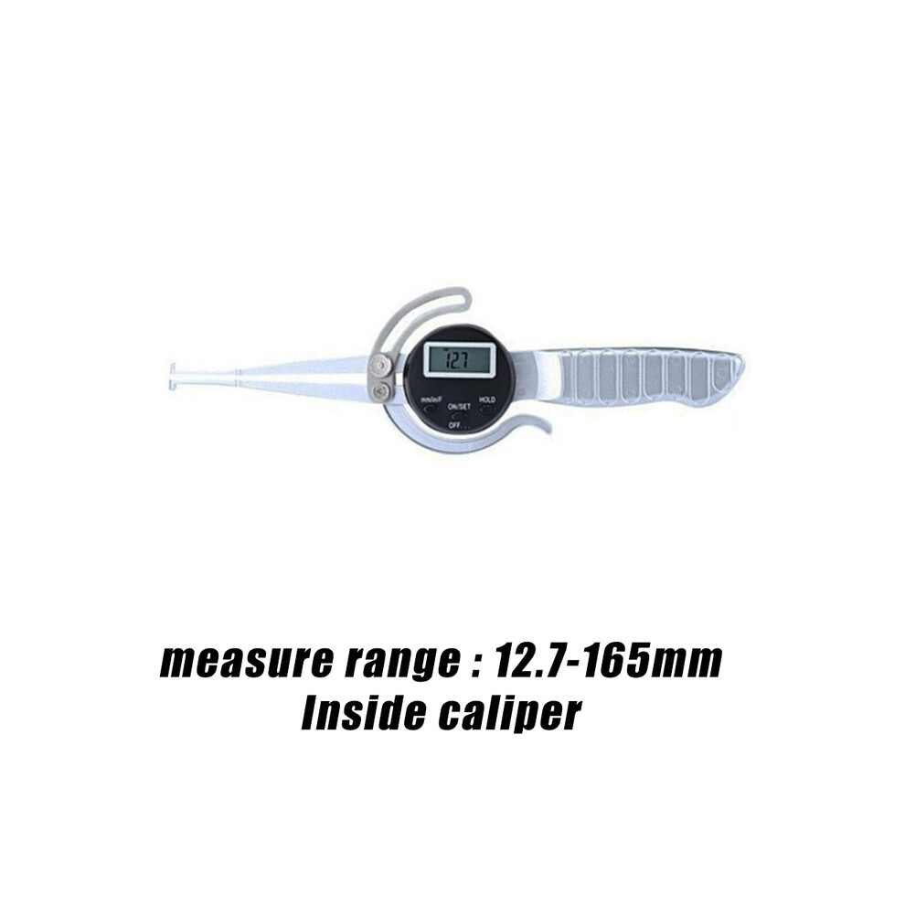 (Inside Caliper) Makle 6Inch Inside Outside Calipers Digital Caliper Gauge Card Electronic Card Table Caliper Gauge Plate 9008532343245