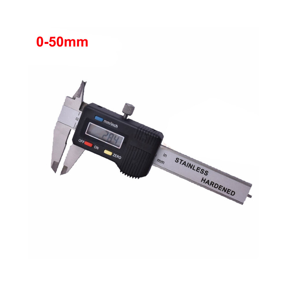 (50Mm Stainless) Stainless Steel Digital Caliper Messschieber Paquimetro Electronic Carbon Fiber Vernier Caliper Gauge 9008532341531