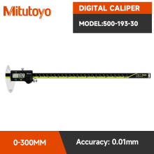 (500-193-30 300MM) Mitutoyo Vernier Caliper LCD Digital 0.01mm High-precision Electronic Measuring Stainless Steel Measuring