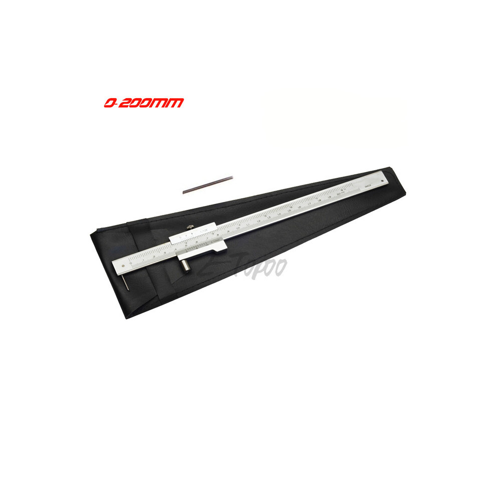 (0-200Mm) Stainless Steel Parallel Marking Vernier Caliper With Carbide Scriber Marking Gauge Tool 9008532339972