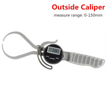 (outside caliper) 12.7-165mm inside caliper spring loaded ID digital caliper 150mm 6inch OD Digital Electronic Gauge outside