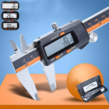 (JS04) Stainless Steel Digital Display Caliper 150mm Fraction/MM/Inch High Precision Stainless Steel LCD Vernier