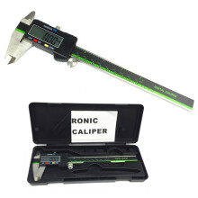 (0-150mm stainless) Industrial Level Stainless Steel Digital Caliper Electronic Carbon Fiber Caliper Micrometer Gauge