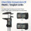 (black) Digital Caliper with LCD Display Electronic Micrometer Carbon Fiber Digital Vernier Measuring Tool (Without 6