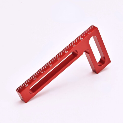 Professional Aluminum Alloy Protractor for Woodworking Measurement 2