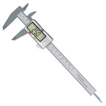 (as pic) 150mm Electronic Digital Caliper Carbon Fiber Dial Vernier Caliper Gauge Micrometer Measuring Tool Digital