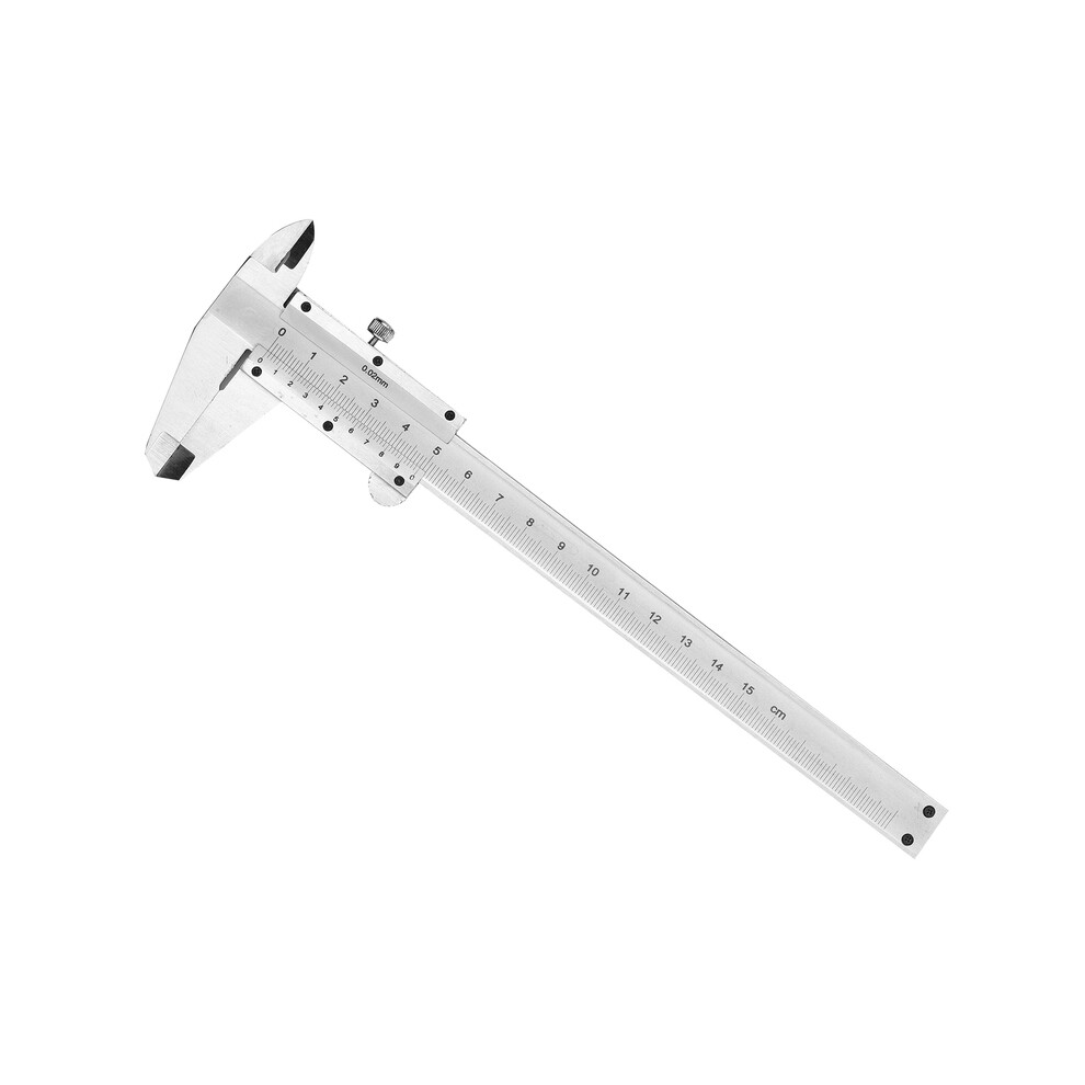 (Silver) Measuring Tool Stainless Steel Caliper 6 "150Mm Messschieber Paquimetro Measuring Instrument Vernier 9008532344341