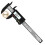 (Black) Tiny Digital Vernier Caliper 0-100mm Electronic Measuring Tool Electronic Digital Calipers Inch and 2