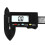 (Black) Tiny Digital Vernier Caliper 0-100mm Electronic Measuring Tool Electronic Digital Calipers Inch and 5