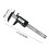 (Black) Tiny Digital Vernier Caliper 0-100mm Electronic Measuring Tool Electronic Digital Calipers Inch and 1