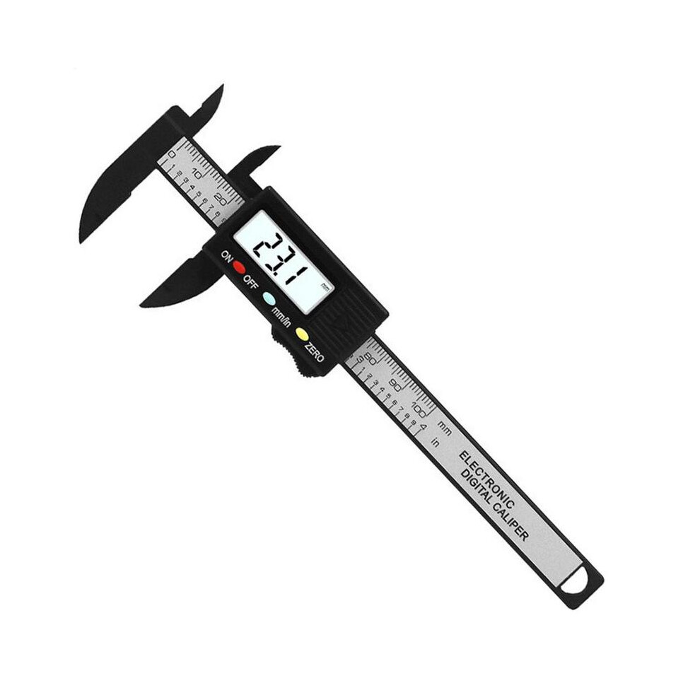 (1) 100Mm Electronic Digital Caliper Abs Fiber Digitalvernier Caliper Gauge Micrometer Measuring Tool Digital 9008532343986