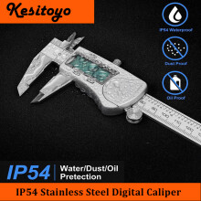(IP54 Caliper) Professional Metal Digital Calipers IP54 Waterproof Pachometer Mechanical Calibrator Vernier Caliper